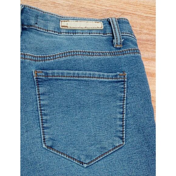 Kendall & Kylie Women’s Jeans Mid Rise Denim Skinny Blue Size 1/2 ( XXS) - Picture 9 of 13